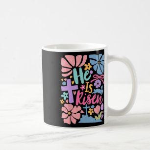 Er ist auferstanden Ostern Kreuz Coquette Jesus Ch Kaffeetasse