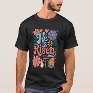 Er ist auferstanden Ostern Kreuz Coquette Jesus Ch T-Shirt