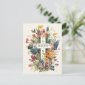 Er ist auferstanden, Ostern, Postkarte (Stehend Vorderseite)