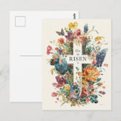 Er ist auferstanden, Ostern, Postkarte (Vorne/Hinten)
