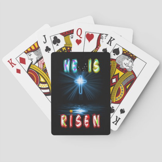 Er ist auferstanden spielkarten (Rückseite)
