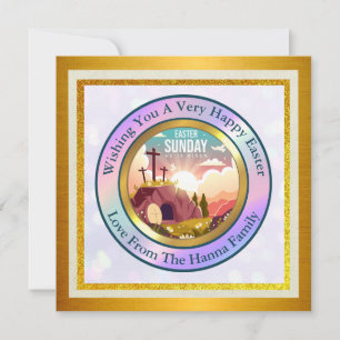 Er ist auferstanden und Feier des Ostersonntags Einladung