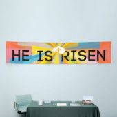 Er ist Auferstehung riskiert Banner (Messeveranstaltung)