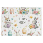 Er ist aufgegangen große geschenktüte (Rückseite)