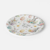 Er ist aufgegangen pappteller (Schrägansicht)