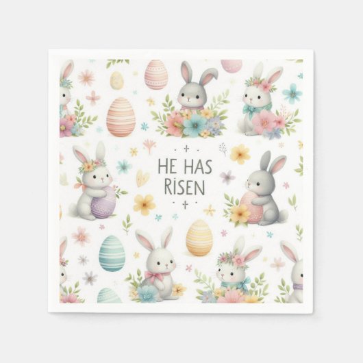 Er ist aufgegangen serviette (Vorderseite)