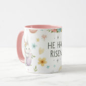 Er ist aufgegangen tasse (Vorderseite Links)