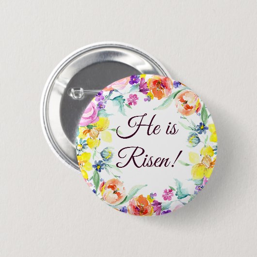 Er ist aufgestanden! button (Vorne & Hinten)