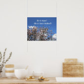 Er ist aufgestanden! Er ist in der Tat aufgewachse Poster (Küche)