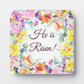 Er ist aufgestanden! fotoplatte (Vorderseite)