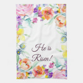 Er ist aufgestanden! geschirrtuch (Vertikal)