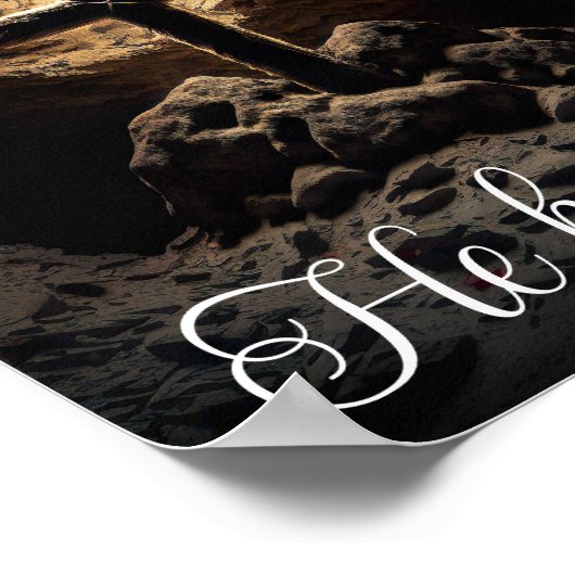 Er ist aufgestanden poster (Ecke)