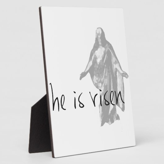 Er ist aufgewachsen jesus christ Osterlappen mormo Fotoplatte (Seite)