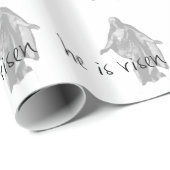 Er ist aufgewachsen jesus christ Osterlappen mormo Geschenkpapier (Rolleneckpunkt)