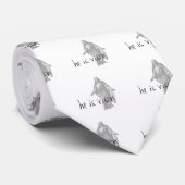 Er ist aufgewachsen jesus christ Osterlappen mormo Krawatte (Gerollt)