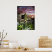 Er ist aufgewachsen, osterreligiöse Kunst Poster (Küche)