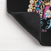 Er ist aus Leopard Rainbow zu Ostern Mousepad (Ecke)
