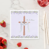 Er ist Christlich Ostern Personalisiert Risen Serviette (Beispiel)