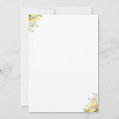 Er ist Christlich Ostern verschont Einladung (Rückseite)