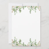 Er ist Christlich Ostern verschont Einladung (Rückseite)