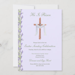 Er ist Christlich Ostern verschont Einladung