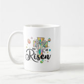 Er ist Christlich östlich von Coquette Crow Bow Ei Kaffeetasse (Links)
