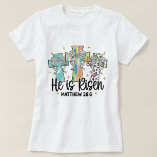 Er ist Christlicher Osterbibelverse T-Shirt