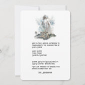 Er ist das Christliche riskante Osterkreuz Einladung (Rückseite)