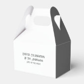 Er ist das Christliche riskante Osterkreuz Geschenkschachtel (Rückseite)