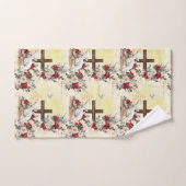 Er ist das Gute Hirtenbuch von John Risen Badhandtuch Set (Handtuch)