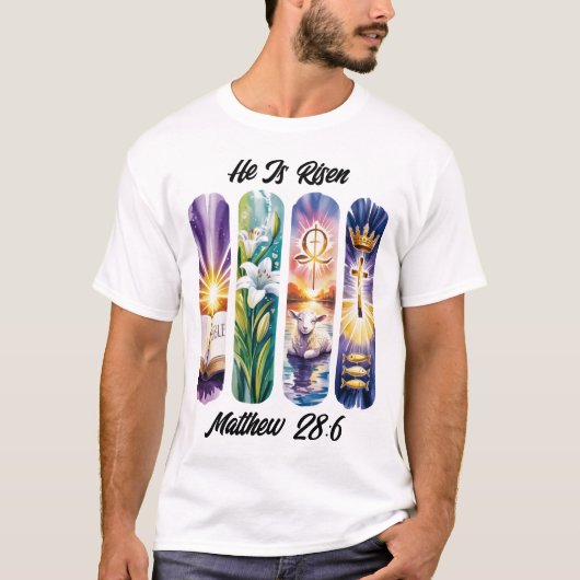 Er ist das Osterbuch. T-Shirt (Vorderseite)