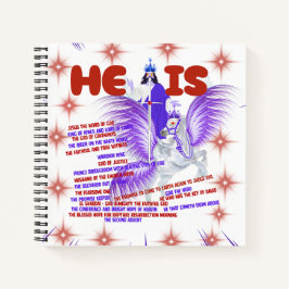 Er ist das treue und wahre Zeugenheft Notizblock