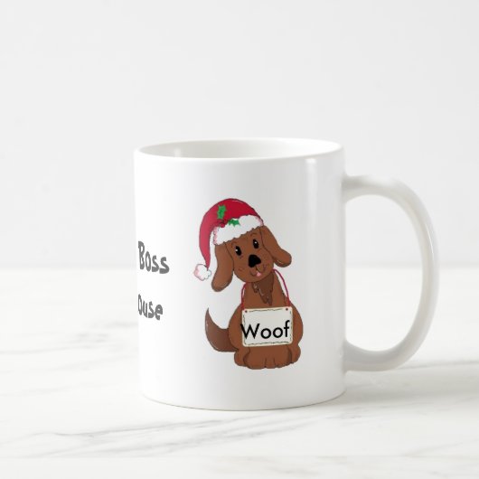 Er ist der Boss... Kaffeetasse (Rechts)