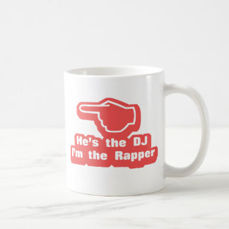 Er ist der DJ, ich bin der Rapper Kaffeetasse