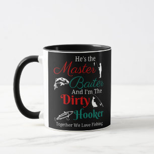 Er ist der Meisterköder und ich bin der Schmutzige Tasse