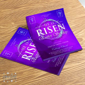 Er ist der Ostersonntagskirche-Flyer Flyer