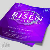 Er ist der Ostersonntagskirche-Flyer Flyer
