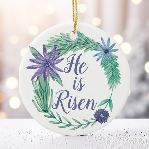 Er ist der religiöse Floral Christlich Keramik Ornament
