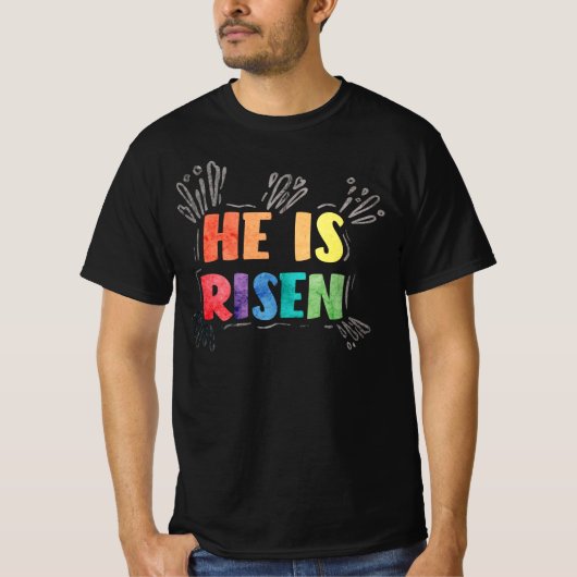 Er ist der Risen-T - Shirt (Vorderseite)
