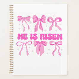 Er ist der rosafarbene Osterblütenbow Planer