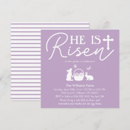 Er ist die Einladung von Risen Lavender Mist Oaste