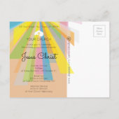 Er ist die Einladung zu Ostern (Rückseite)