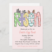 Er ist die Einladung zur religiösen Ostereierjagd