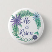 Er ist die religiöse Osterflora des Risen Button (Vorderseite)
