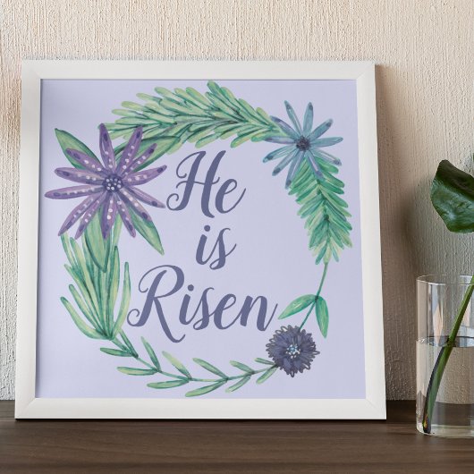 Er ist die religiöse Osterflora des Risen Poster