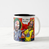 Er ist die Risen-Tasse Zweifarbige Tasse (VorderseiteRechts)