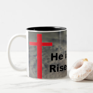 Er ist die Risen-Tasse Zweifarbige Tasse