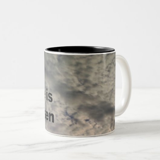 Er ist die Risen-Tasse Zweifarbige Tasse (VorderseiteRechts)