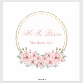 Er ist die rosa Osterkleber der Blüte. Aufkleber