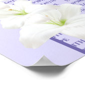 Er ist ein aufgewecktes Poster-Liebe Hoffnung Ehre Poster (Ecke)